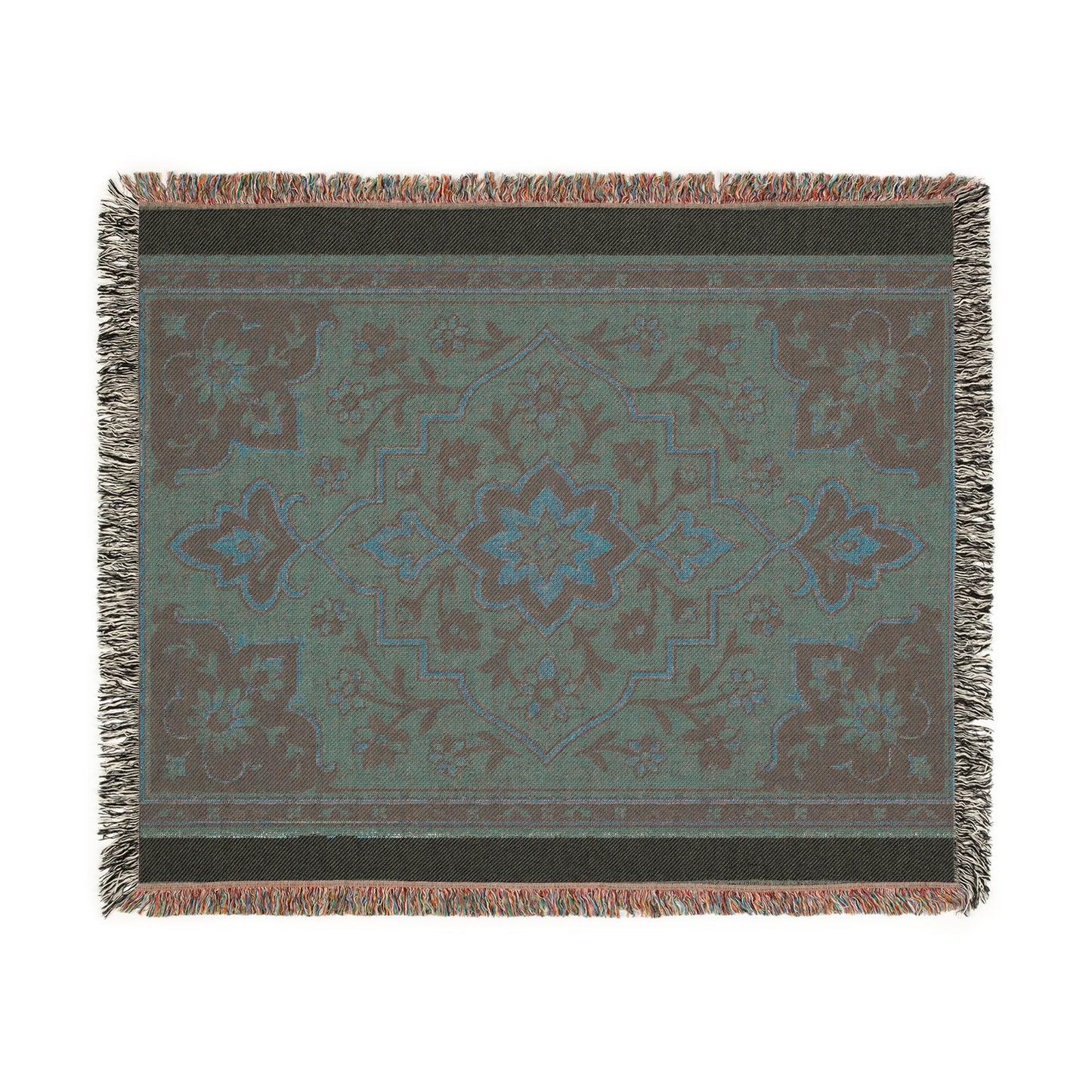 Elegant Woven Blanket with Classic Patterns, Cozy Home Decor, Perfect for Gifts, Boho Living Room, Throw Blanket, Couch Cover