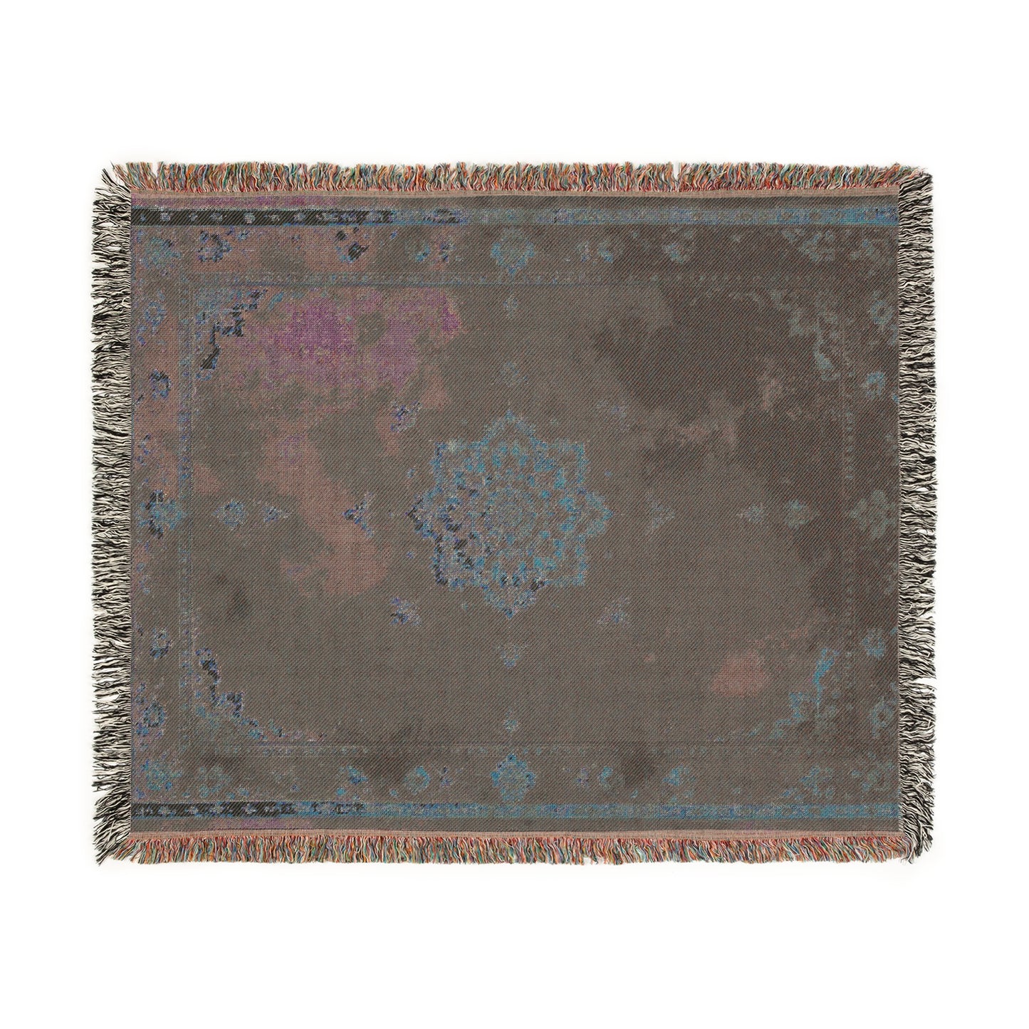 Artistic Woven Blanket | Cozy Decorative Throw, Soft Home Decor, Gift for All Occasions, Elegant Room Accent, Warm Tapestry