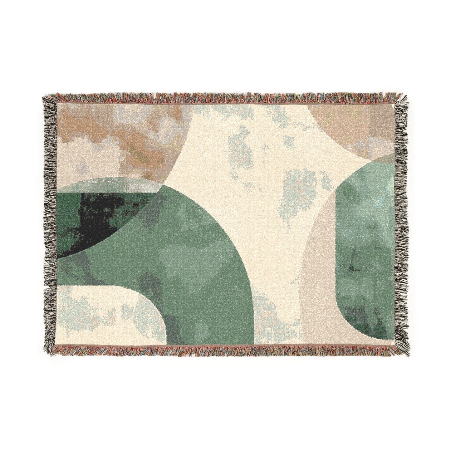 Modern Geometric Woven Blanket, Cozy Decor, Living Room Throw, Gift for Home, Unique Boho Blanket, Perfect for Any Season