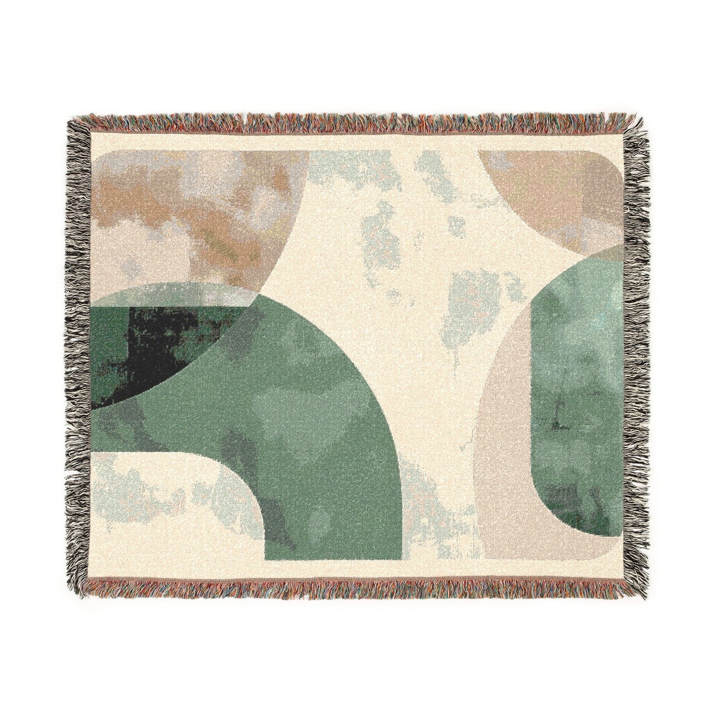 Modern Geometric Woven Blanket, Cozy Decor, Living Room Throw, Gift for Home, Unique Boho Blanket, Perfect for Any Season