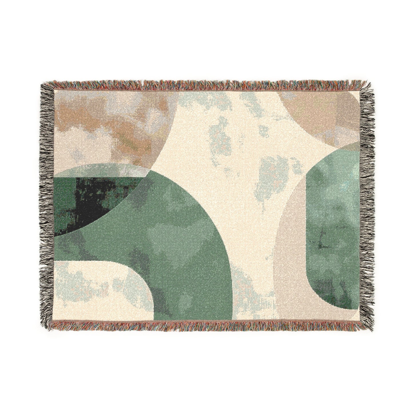 Modern Geometric Woven Blanket, Cozy Decor, Living Room Throw, Gift for Home, Unique Boho Blanket, Perfect for Any Season