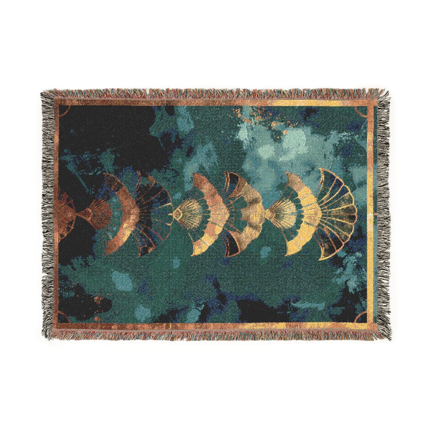 Cozy Woven Blanket with Abstract Design, Decorative Throw, Living Room Accent, Unique Gift for Home Decor, Warm and Inviting
