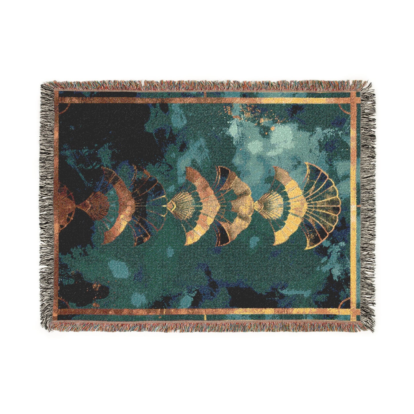 Cozy Woven Blanket with Abstract Design, Decorative Throw, Living Room Accent, Unique Gift for Home Decor, Warm and Inviting