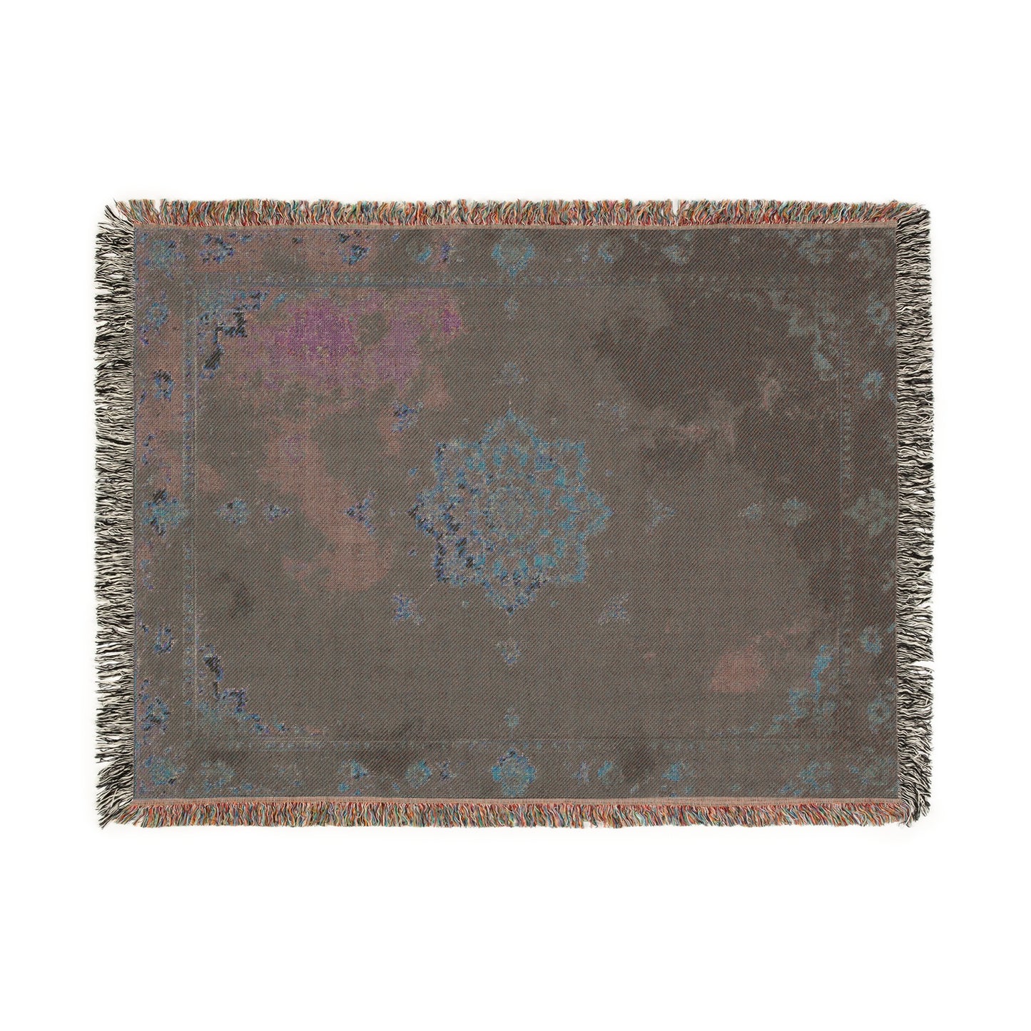 Artistic Woven Blanket | Cozy Decorative Throw, Soft Home Decor, Gift for All Occasions, Elegant Room Accent, Warm Tapestry