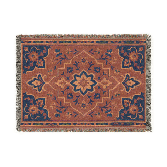 Elegant Woven Blanket with Classic Patterns, Cozy Home Decor, Perfect for Gifts, Boho Living Room, Throw Blanket, Couch Cover